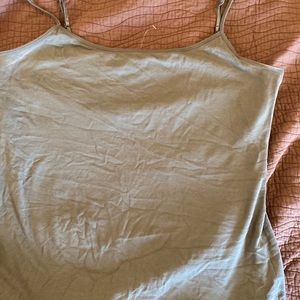 Army green tank top